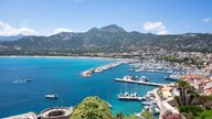 Die Stadt Calvi im Norden von Korsika