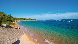 Der Strand Cala Rossa