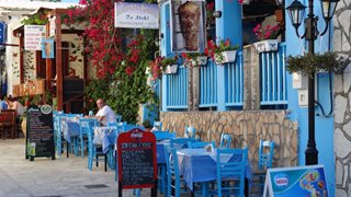 Traditionelle griechische Restaurants