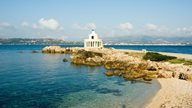 Am Meer in Argostoli auf Kefalonia